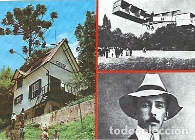 Postkarten: Brasil ** & Postal, Petr&oacute;polis, Rio de Janeiro, Museo Santos Dumont, Multi (54353)