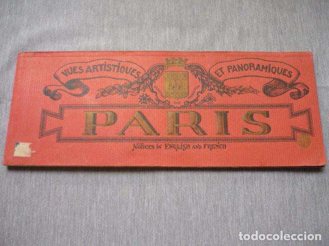 Postales: PARIS CUADERNO DE VISTAS PANORAMICAS - Foto 1