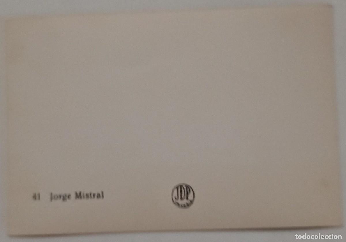Postales: JORGE MISTRAL. POSTAL EN BLANCO Y NEGRO SIN USAR - Foto 2