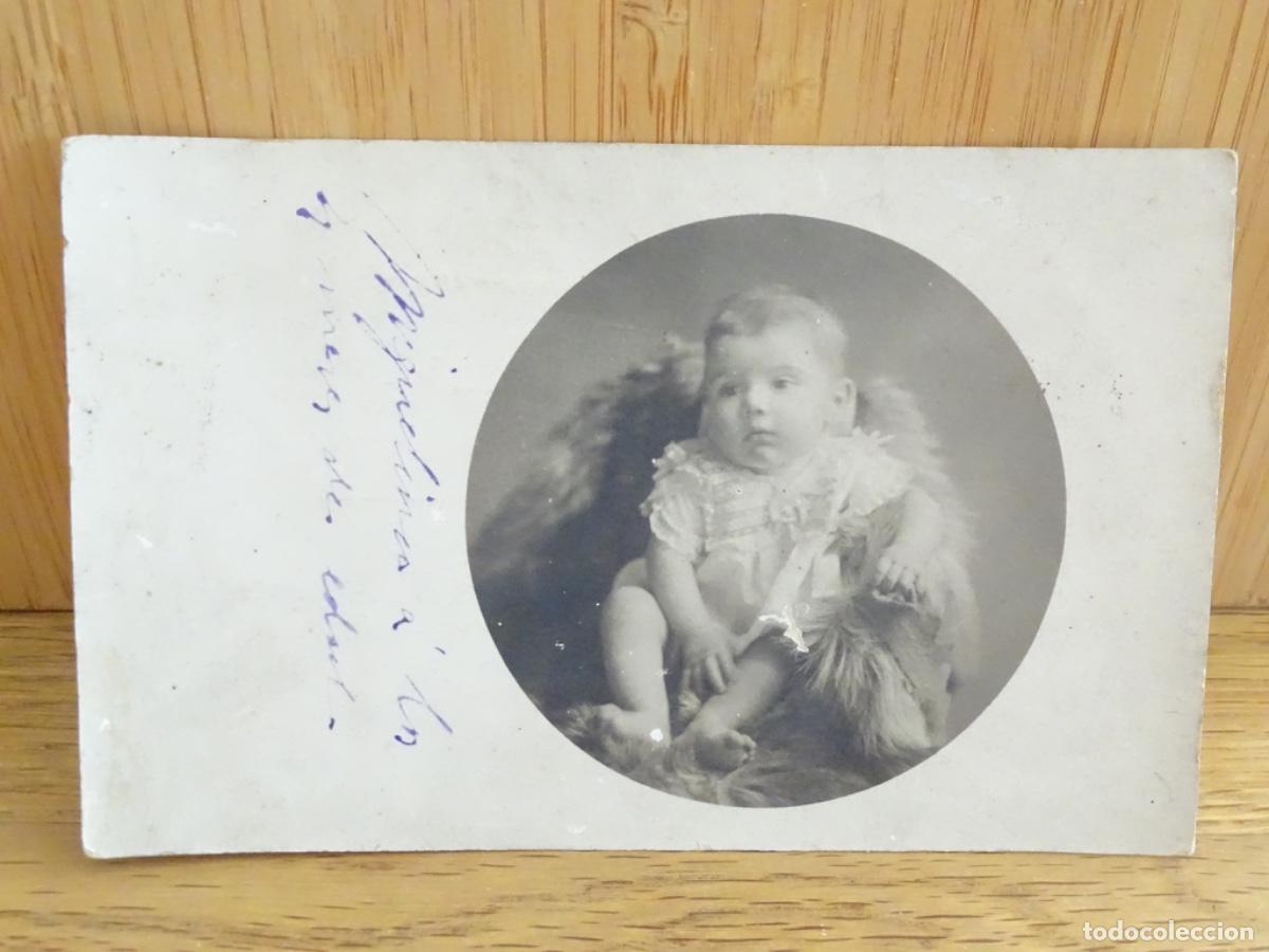 Cartes Postales: FOTO -POSTAL MIGUELINA A LOS 4 MESES.