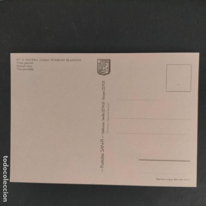 Postales: postal vista de olvera cadiz - exclusivas ediciones rosario - Foto 2