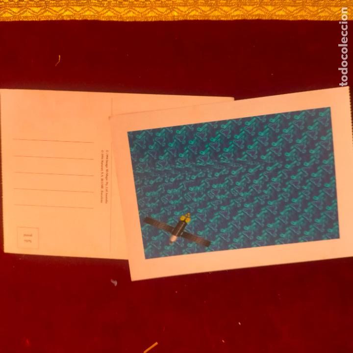 Cartoline: POSTAL A&Ntilde;OS 90S BLUME CON IMAGEN EN 3D TRES DIMENSIONES 3 D