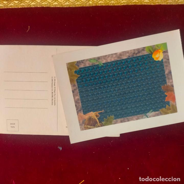 Cartoline: POSTAL A&Ntilde;OS 90S BLUME CON IMAGEN EN 3D TRES DIMENSIONES 3 D