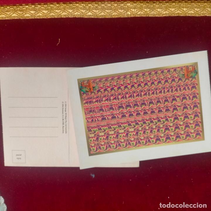 Cartoline: POSTAL A&Ntilde;OS 90S BLUME CON IMAGEN EN 3D TRES DIMENSIONES 3 D