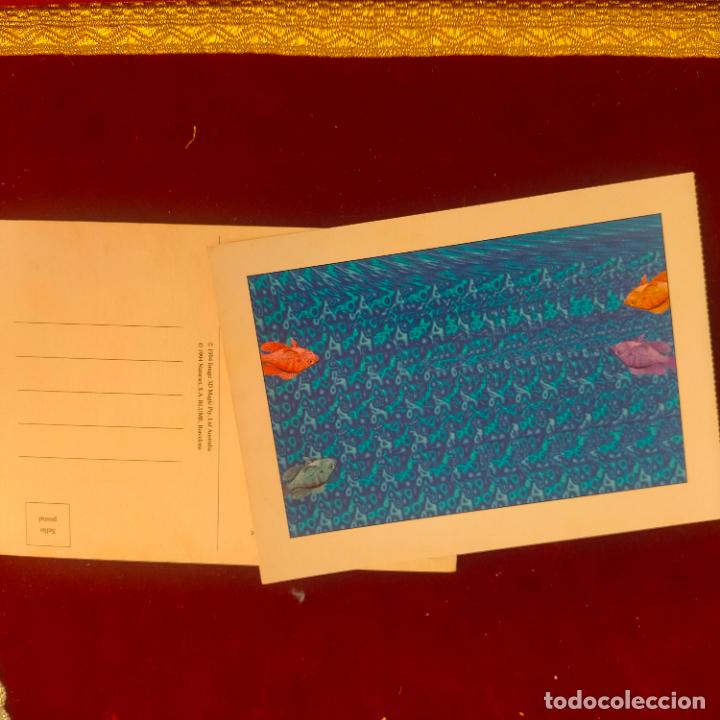 Cartoline: POSTAL A&Ntilde;OS 90S BLUME CON IMAGEN EN 3D TRES DIMENSIONES 3 D