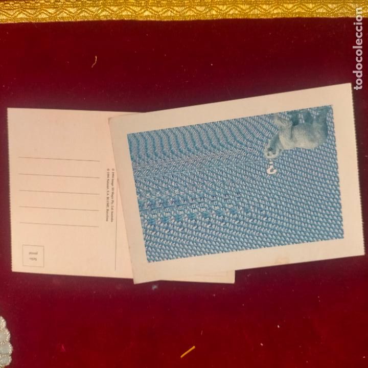 Cartoline: POSTAL A&Ntilde;OS 90S BLUME CON IMAGEN EN 3D TRES DIMENSIONES 3 D