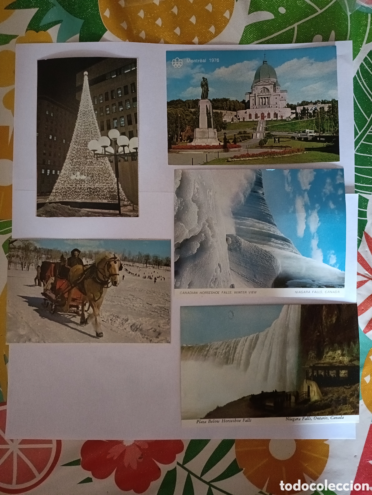 Postcards: 5 Postales Canad&aacute; (D&eacute;cada de 1.970)