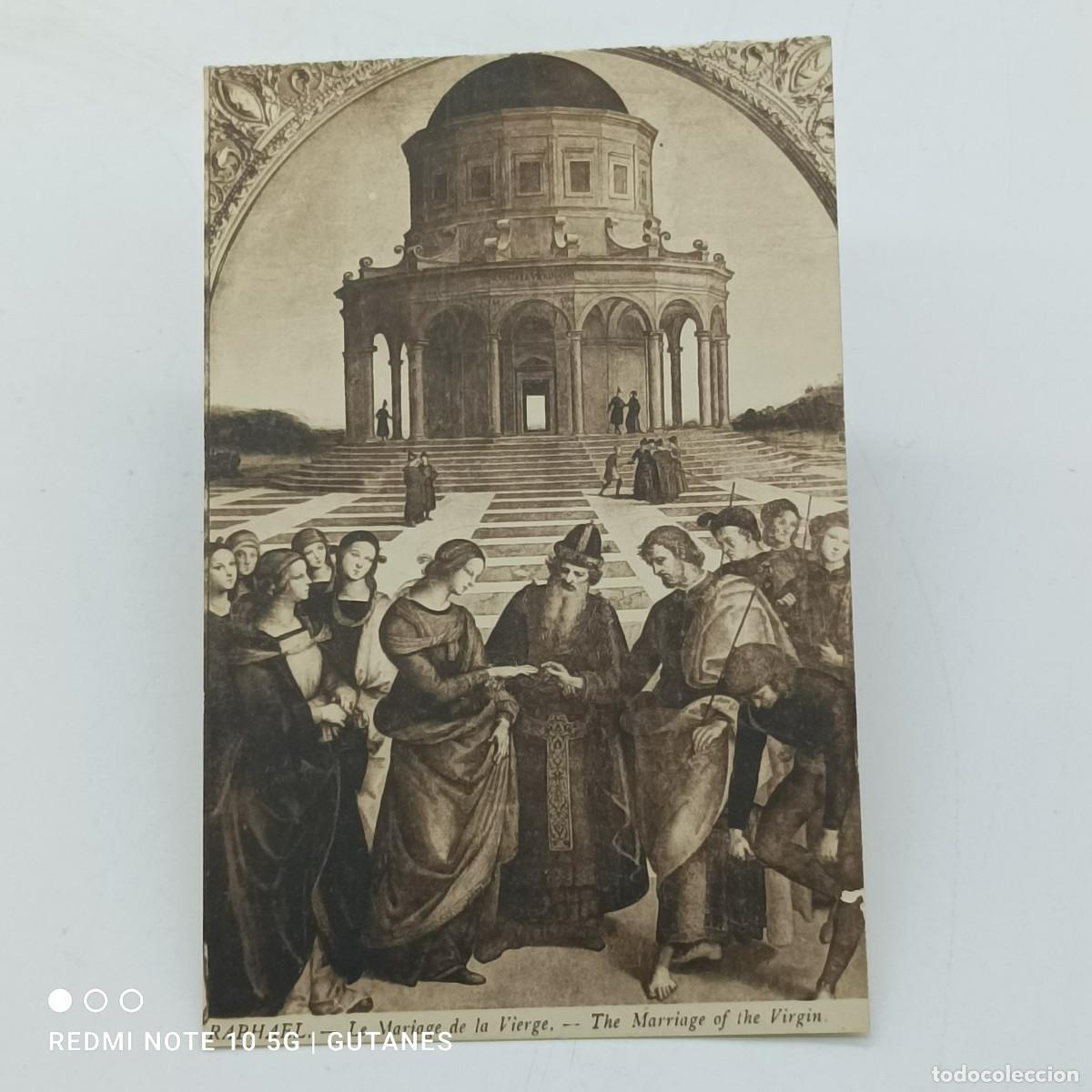Postcards: POSTAL -LA MARIAGE DE LA VIERGE