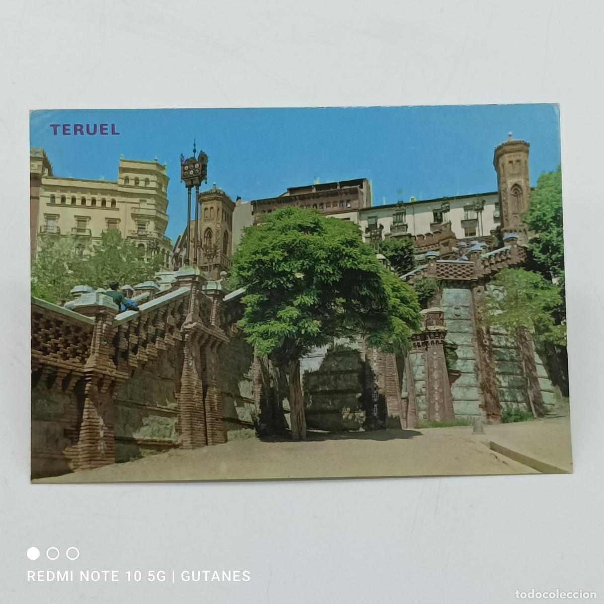 Postales: POSTAL TERUEL- LA ESCALINATA - Foto 1