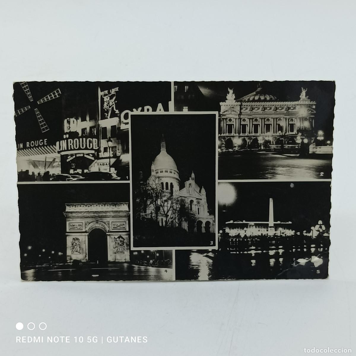 Postales: POSTAL PARIS LA NUIT - Foto 1
