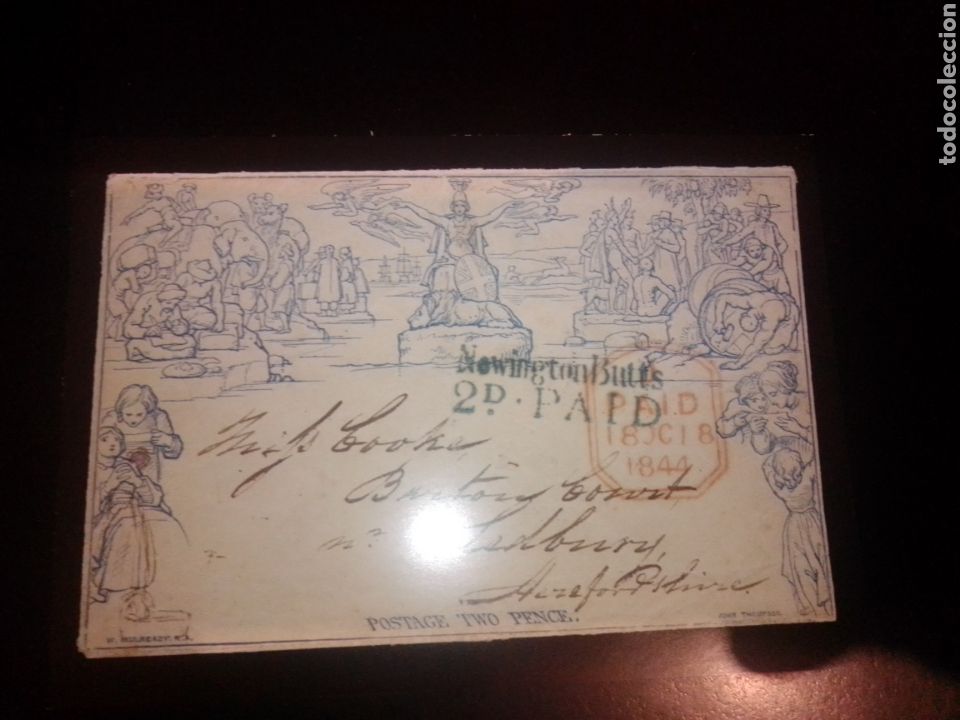 Postal reproducci&oacute;n antigua