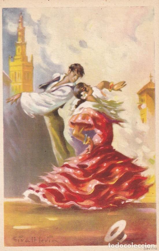 Postales: Sevilla / Ediciones Pablo D&uuml;mmatzen - Serie 1435 - Foto 1