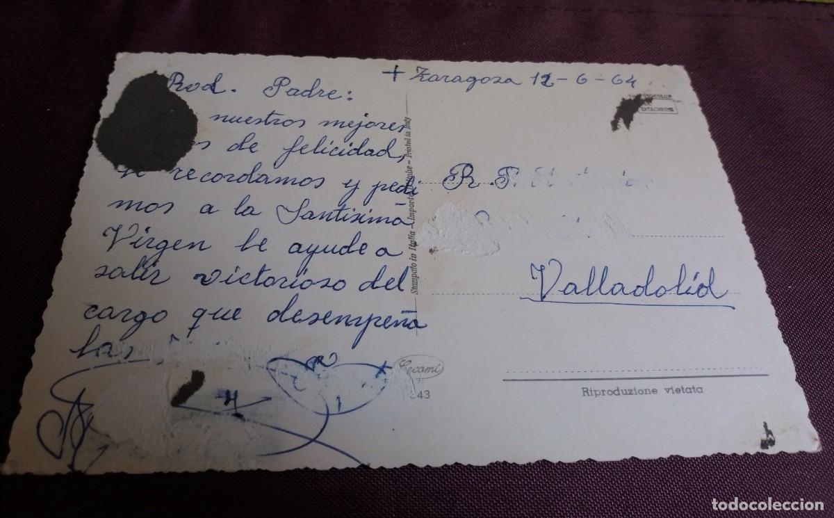 Postales: Postal zaragoza virgen - Foto 2