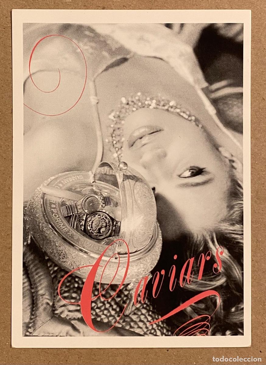 Postales: SWATCH &ldquo;CAVIARS&rdquo; FALL/WINTER COLLECTION &lsquo;91. POSTAL PUBLICITARIA SIN CIRCULAR. - Foto 1