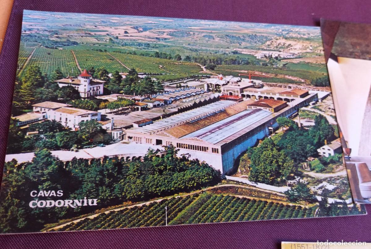 Postales: Conjunto de postales de las cavas Codorniu - Foto 3