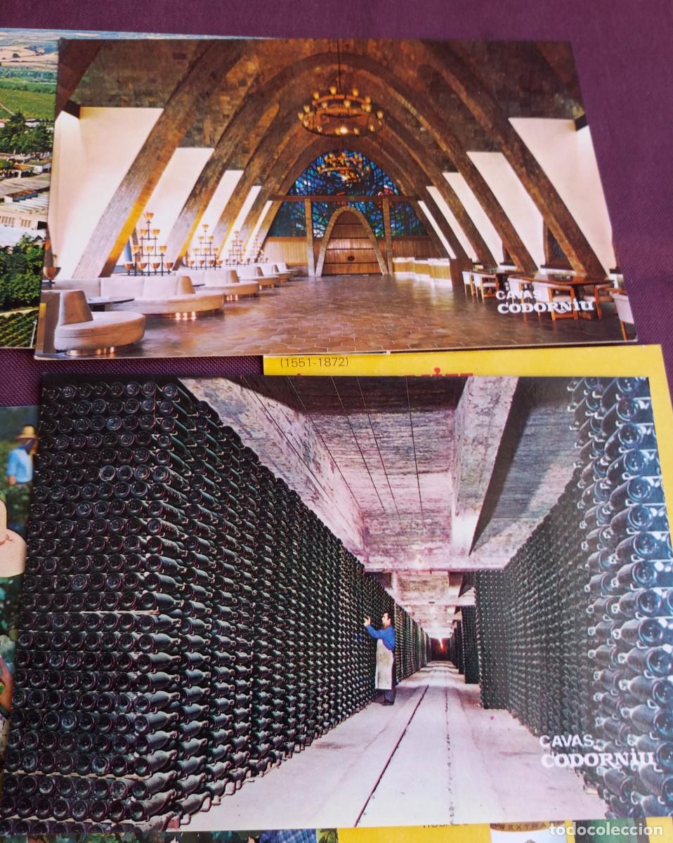Postales: Conjunto de postales de las cavas Codorniu - Foto 4
