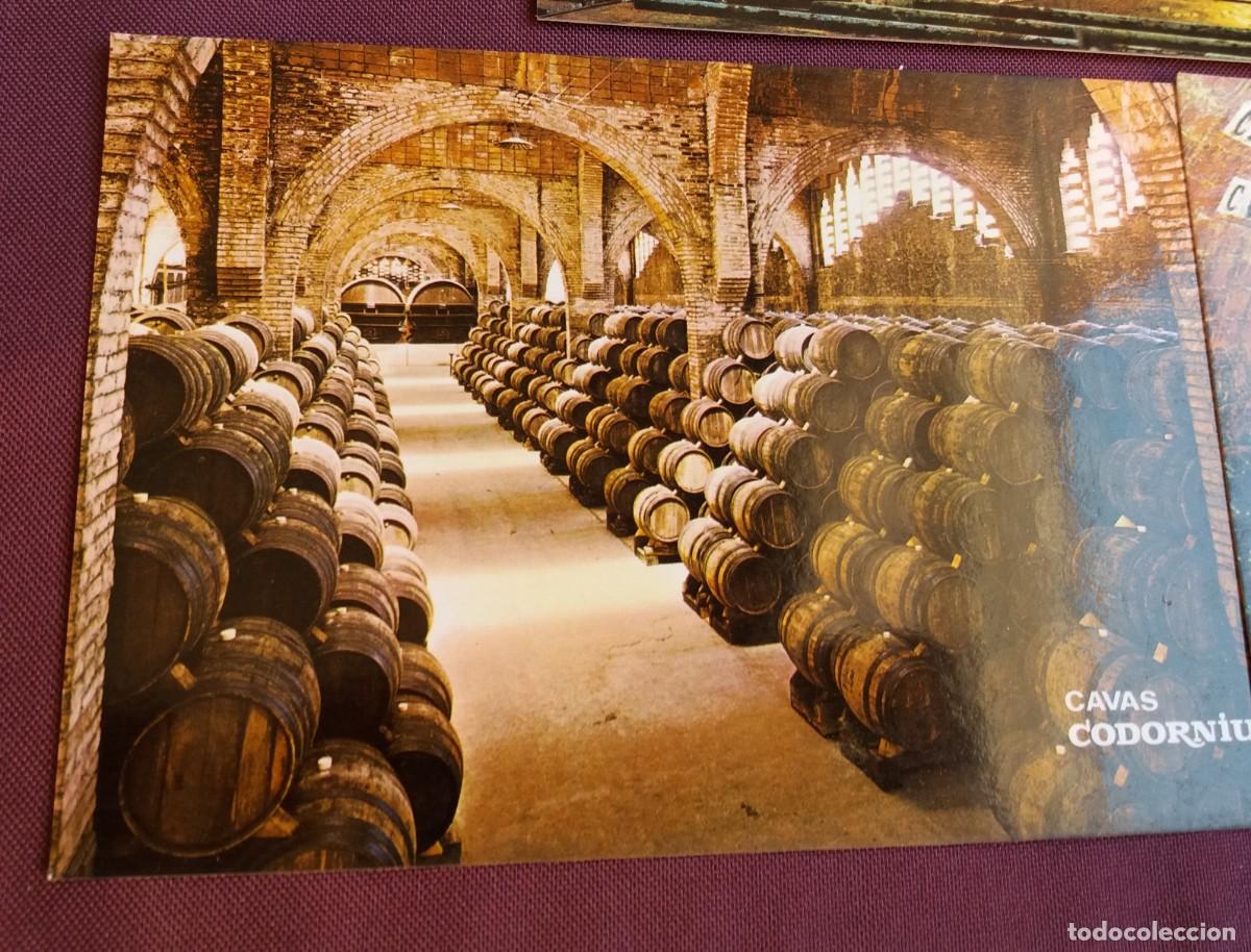 Postales: Conjunto de postales de las cavas Codorniu - Foto 5