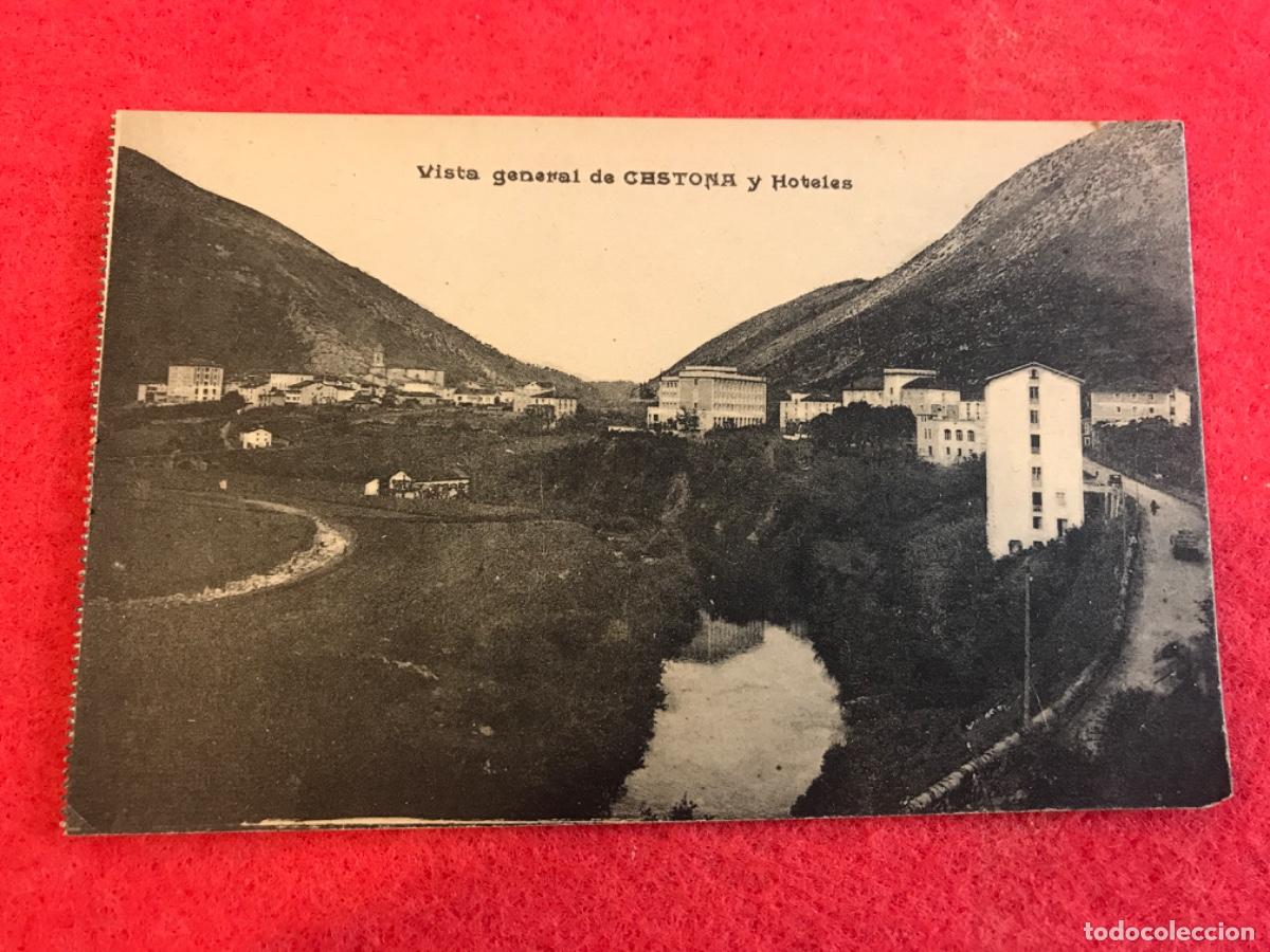 Cartes Postales: POSTAL. VISTA GENERAL DE CESTONA Y HOTELES. NO ESCRITA. ED. LA GAULOISE, E.J.C.
