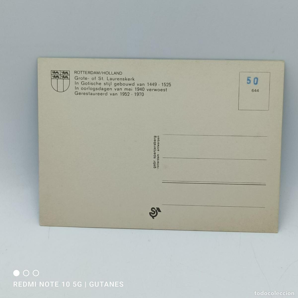 Postales: POSTAL- ROTTERDAM - Foto 2