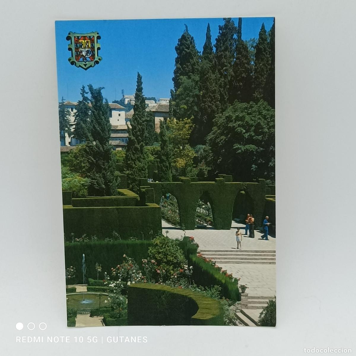 Postales: POSTAL-GRANADA-GENERALIFE - Foto 1