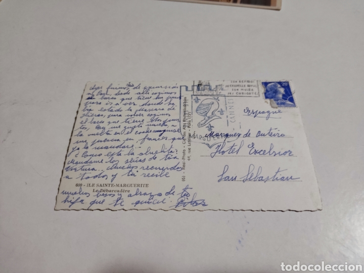 Postales: Postal ile sainte Marguerite, embarcadero - Foto 2
