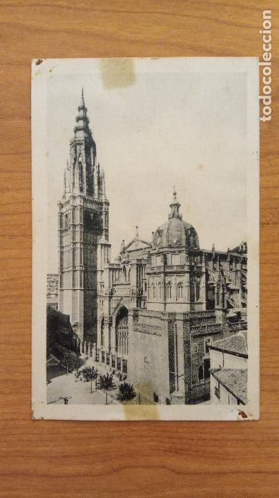 Postales: MUY ANTIGUA POSTAL TOLEDO. LA CATEDRAL - Foto 1