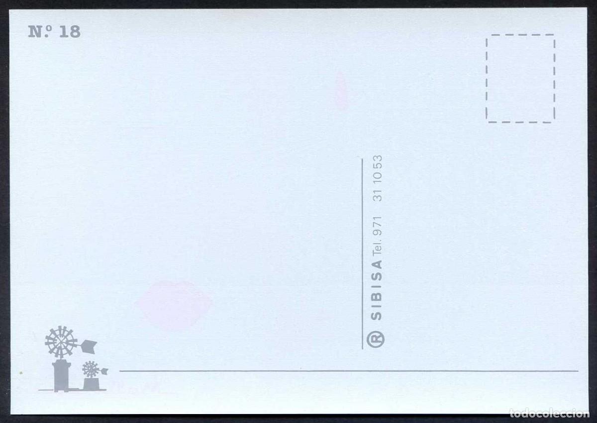 Postales: Postal de pl&aacute;stico. *Mallorca* Ed. Sibisa n&ordm; 18. Nueva. - Foto 2