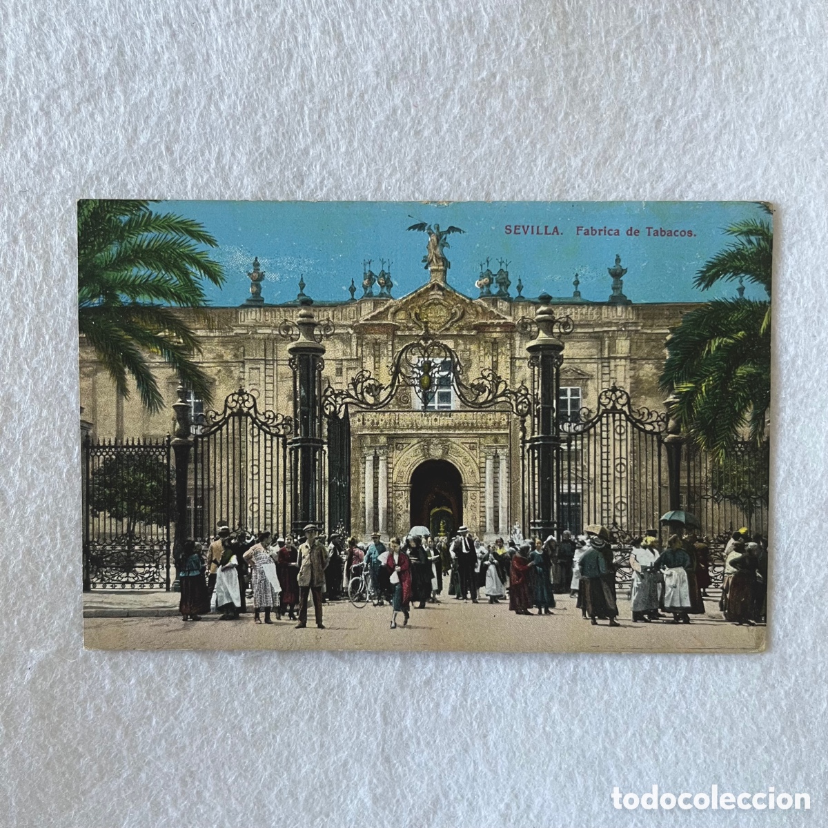 Postales: ANTIGUA POSTAL SEVILLA - F&Aacute;BRICA DE TABACOS - Foto 1
