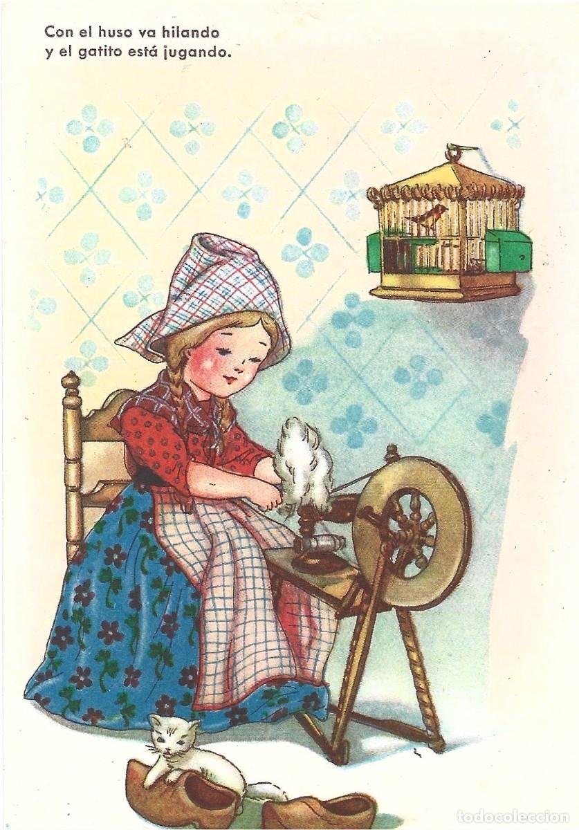 Cartoline: POSTAL DE DIBUJOS EDITOR COLON ESCRITA