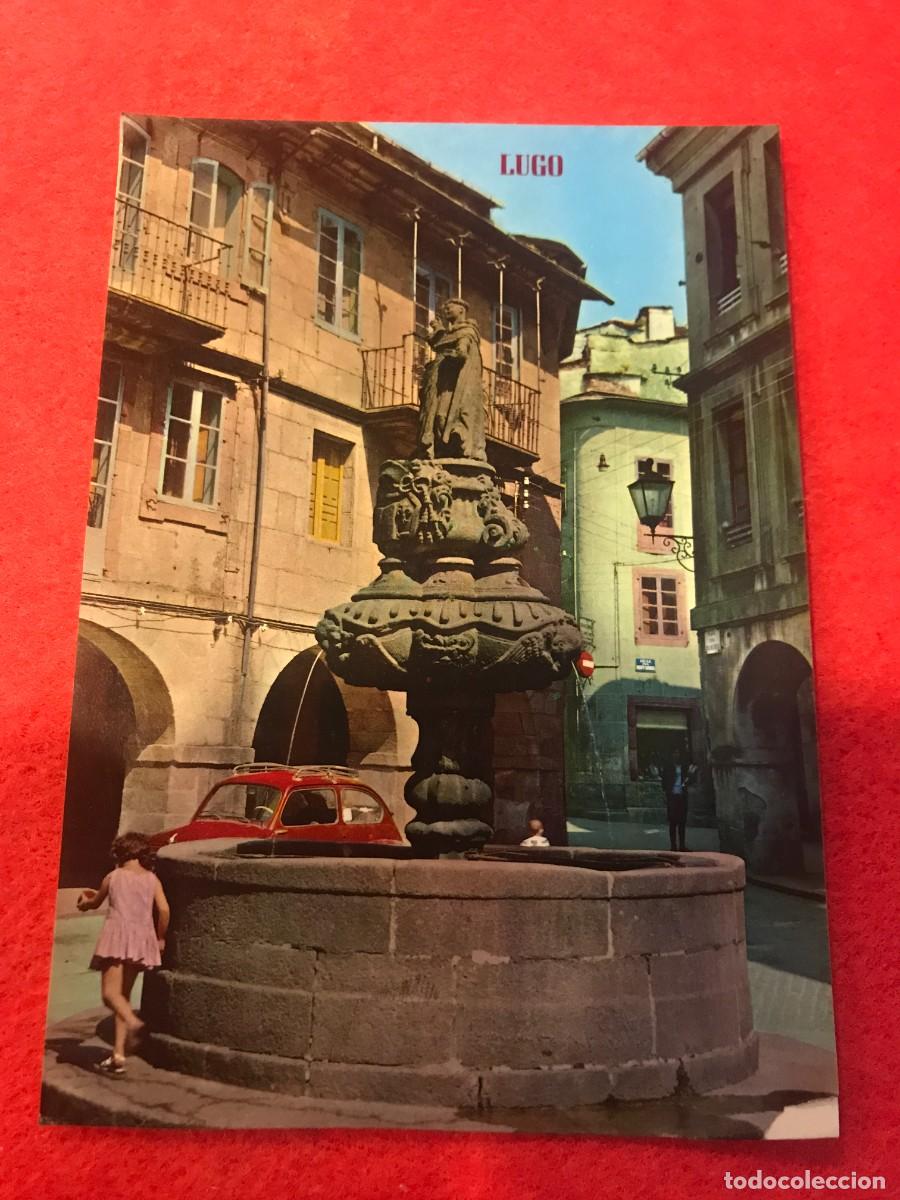 Postales: POSTAL. LUGO. PLAZA AURELIANO.... POSTAL ESCRITA - Foto 1