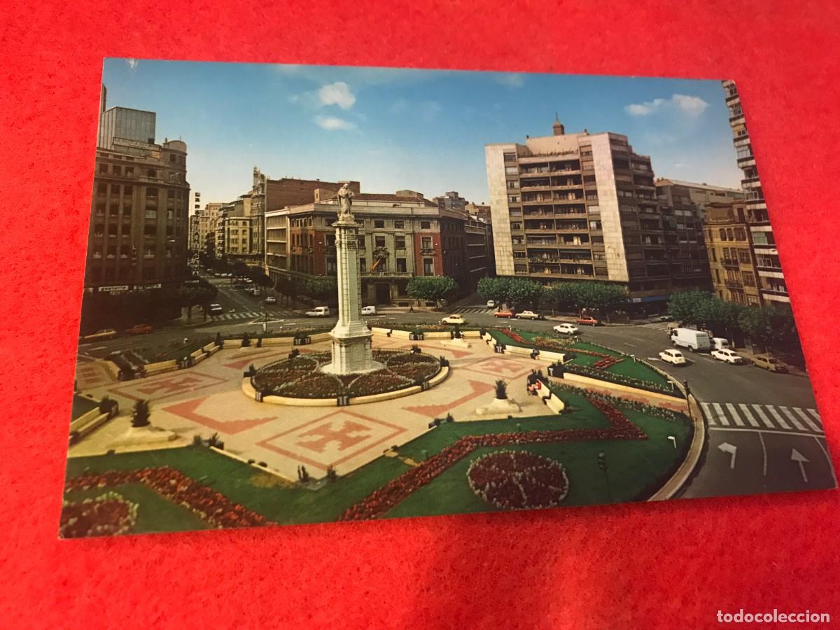 Postales: POSTAL. LE&Oacute;N. PLAZA DE CALVO SOTELO. POSTAL ESCRITA - Foto 1