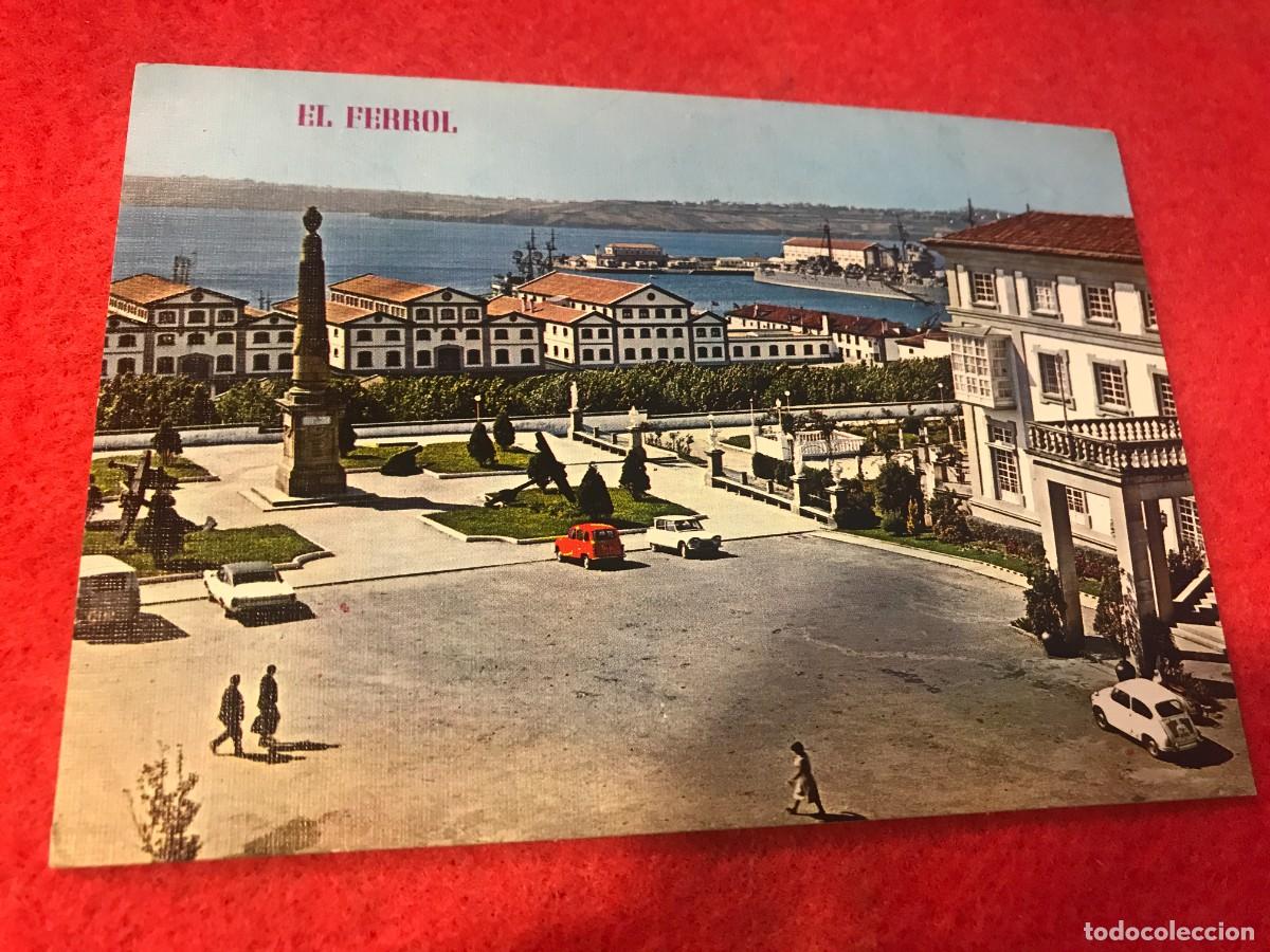 Postales: POSTAL. FERROL. JARDINES.... POSTAL ESCRITA - Foto 1