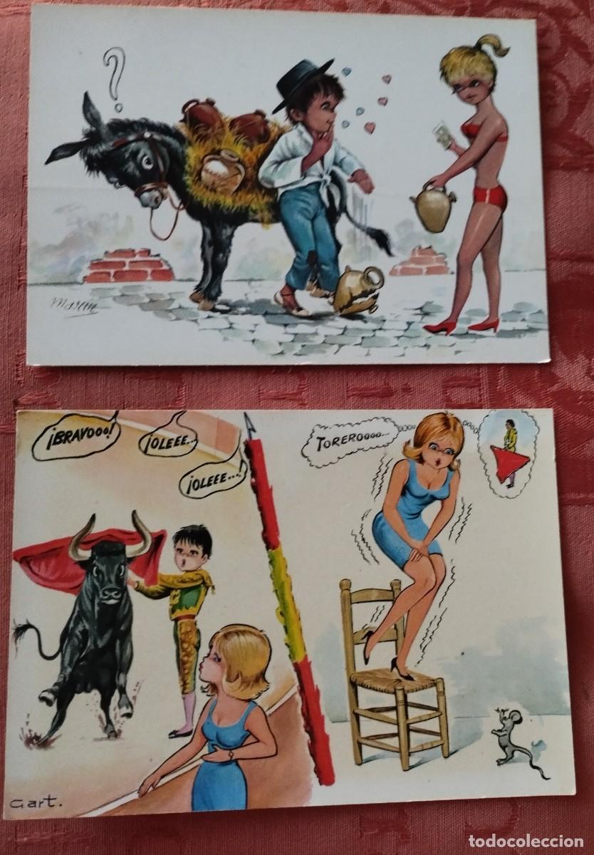 Postales: Lote de 7 postales tur&iacute;sticas de principios de los 60 - Foto 4