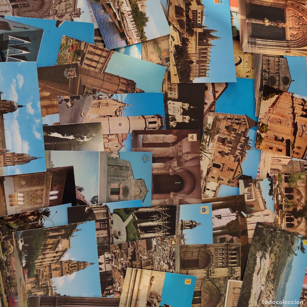 Postales: Lote de m&aacute;s de 250 postales variadas, todas sin circular - Foto 1