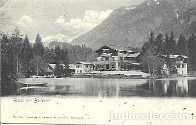 Postkarten: Alemania ** & Postal, Garmisch-Partenkirchen, Saludos desde Badersee (77707)