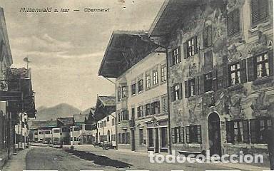 Postales: Alemania ** & Postal,Mittenwald a. Isar, Mercado (81 - Foto 1