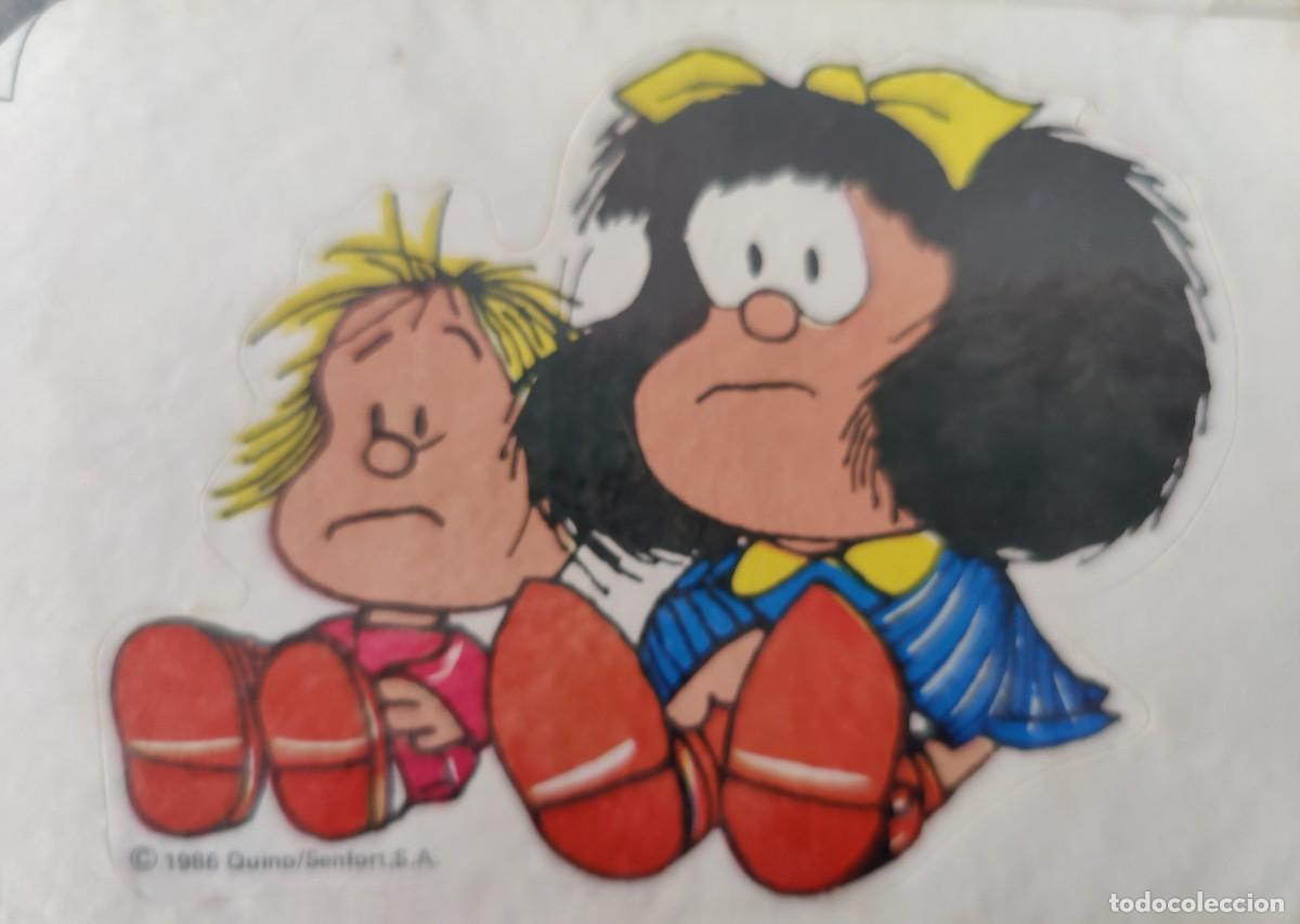 Postales: Postal Adhesiva Mafalda - Foto 3