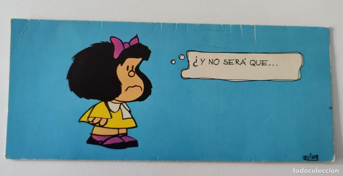 Postales: Postal Mafalda. 20,5cmx 8,5cm - Foto 1