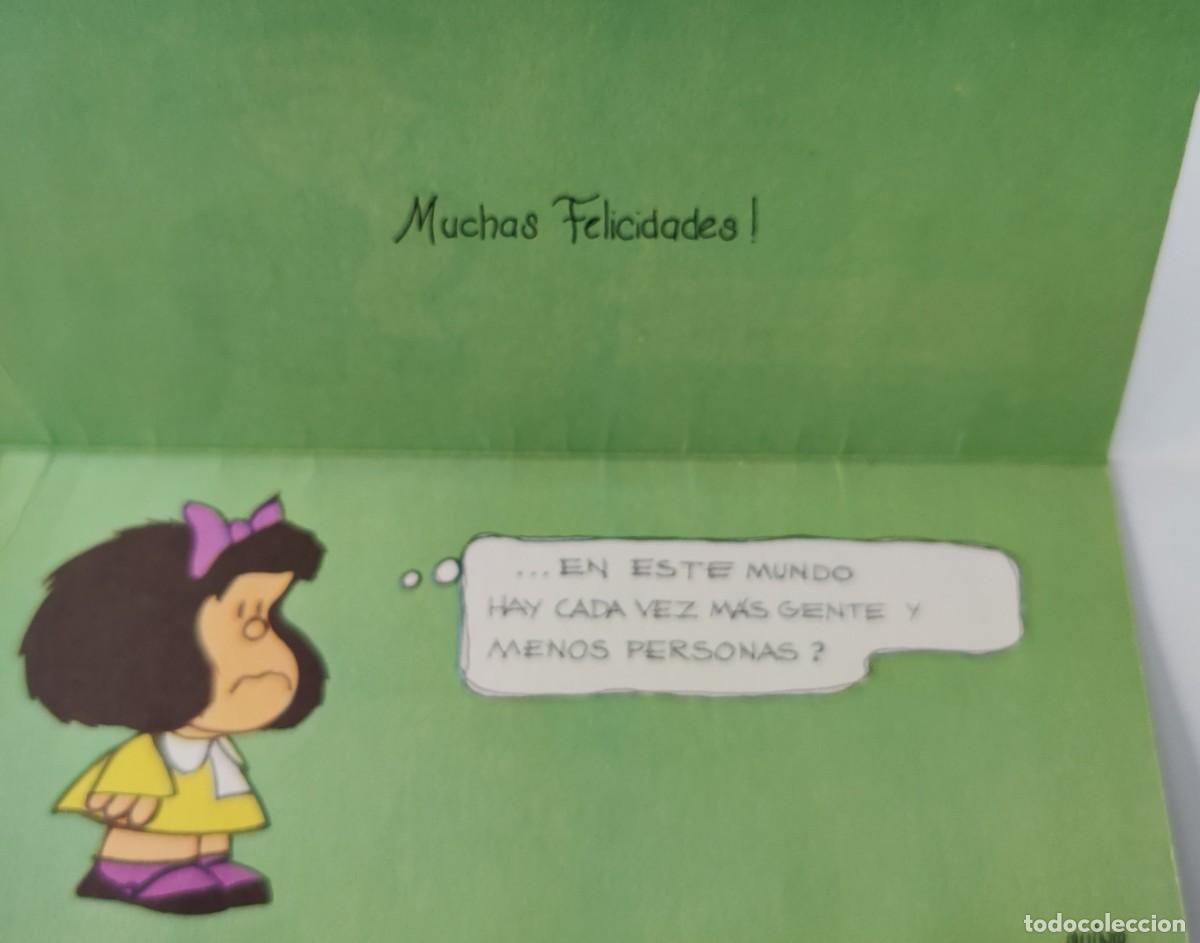Postales: Postal Mafalda. 20,5cmx 8,5cm - Foto 2