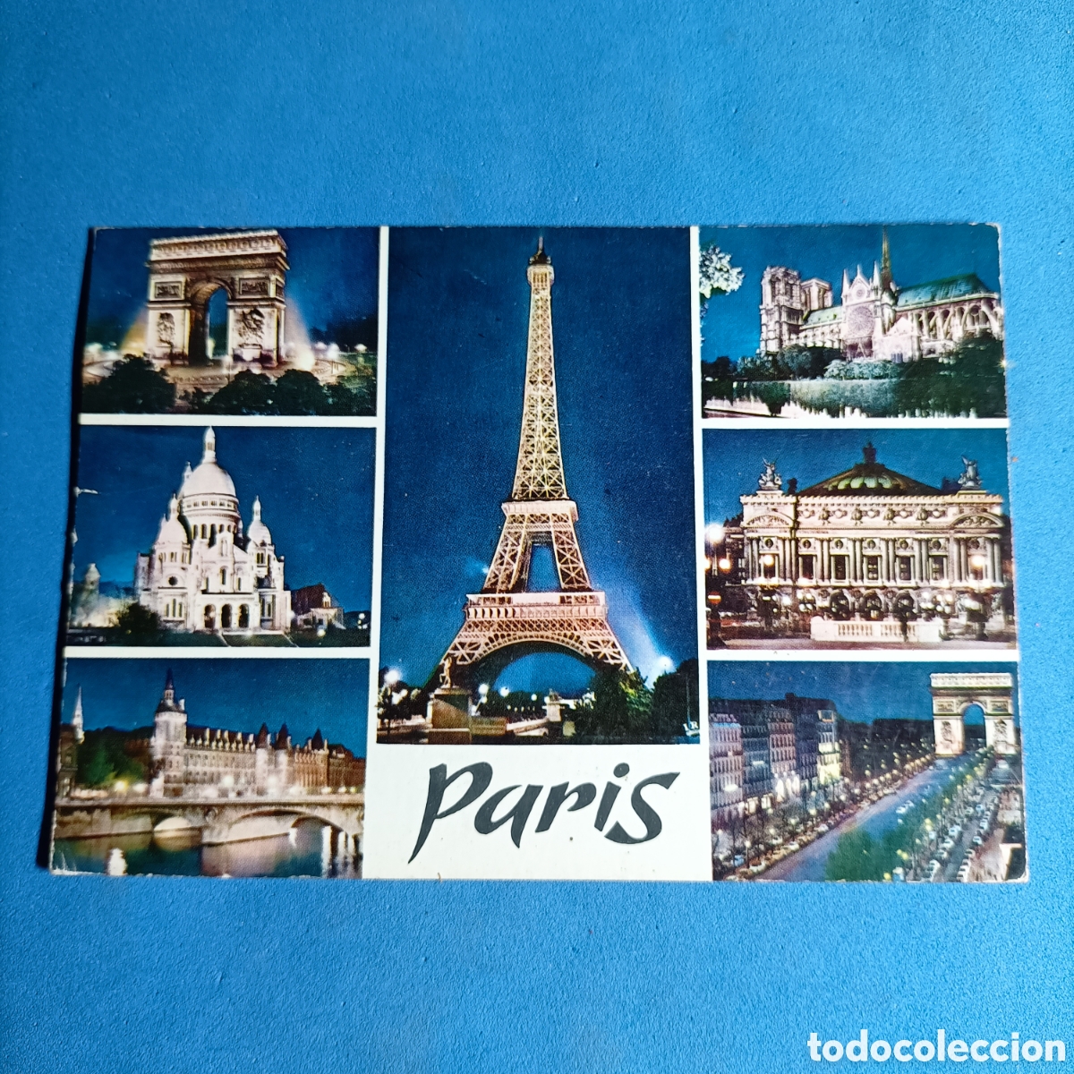 POSTAL CIRCULADA. №670 PARIS.
