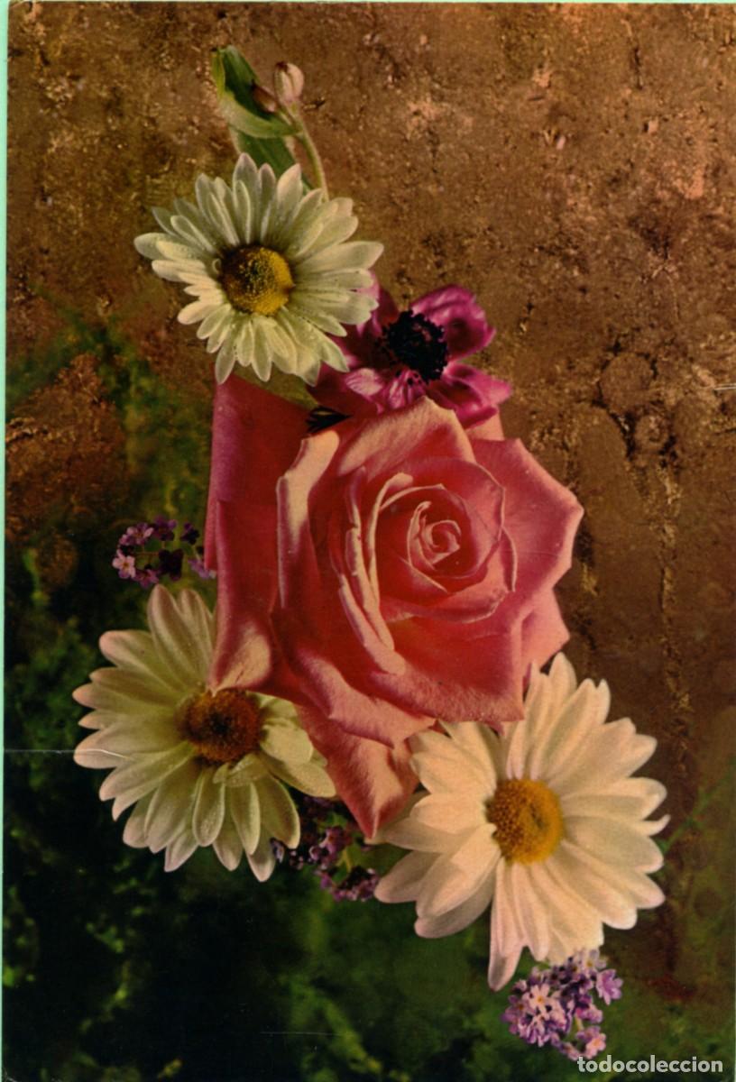 Postales: N&ordm; 2090/2. FLORES. ED. POSTALES VIKINGO
