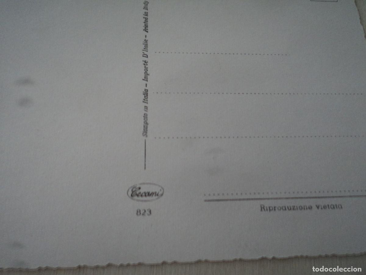 Postales: rosa, ed. cecami 823 - Foto 2