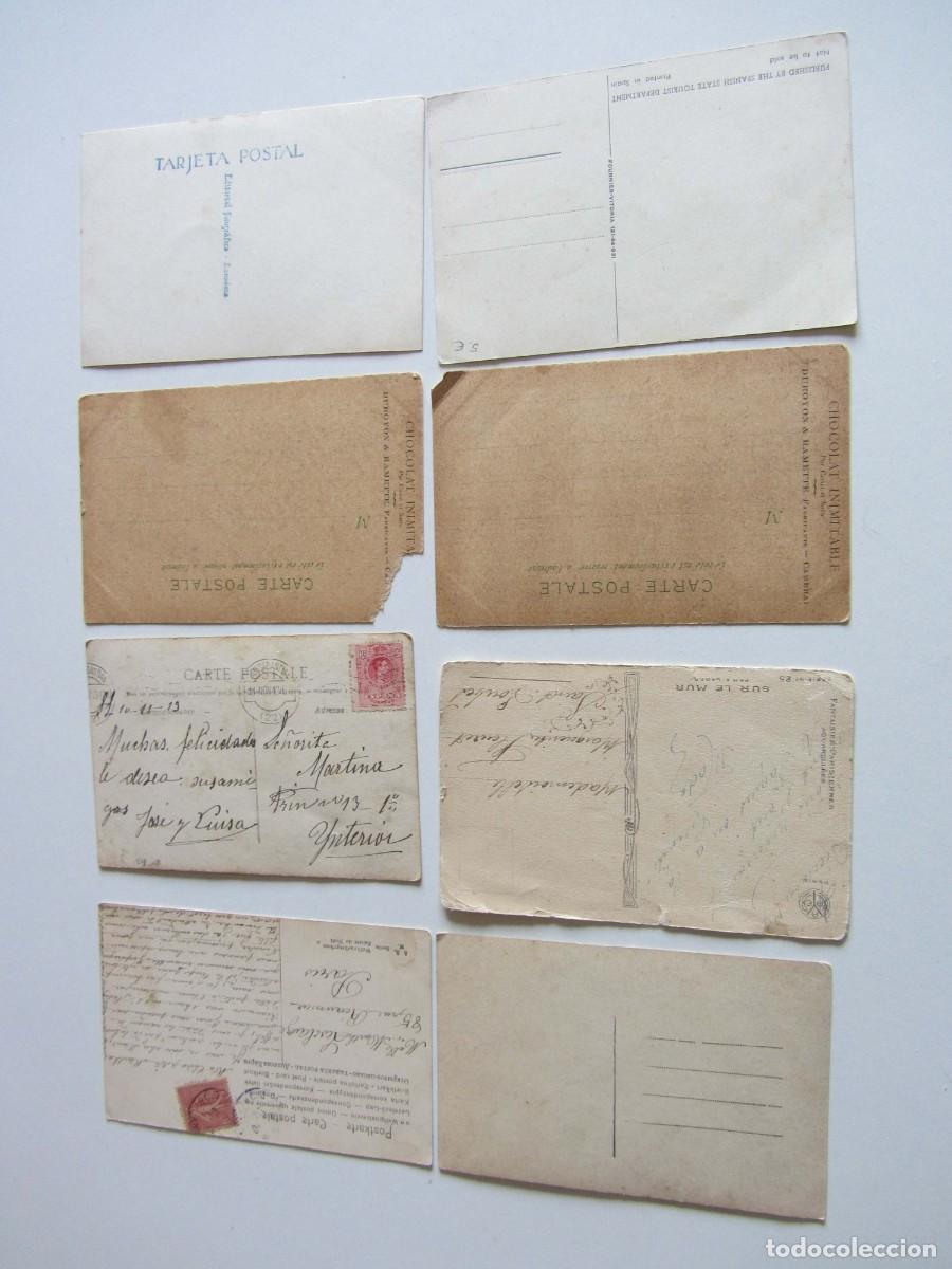 Postales: Lote de 8 postales variadas de inicios del siglo XX - Foto 3