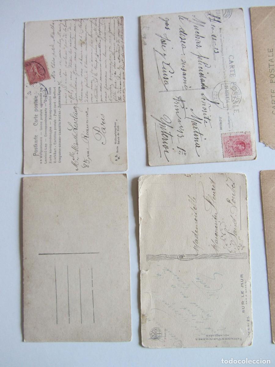 Postales: Lote de 8 postales variadas de inicios del siglo XX - Foto 4