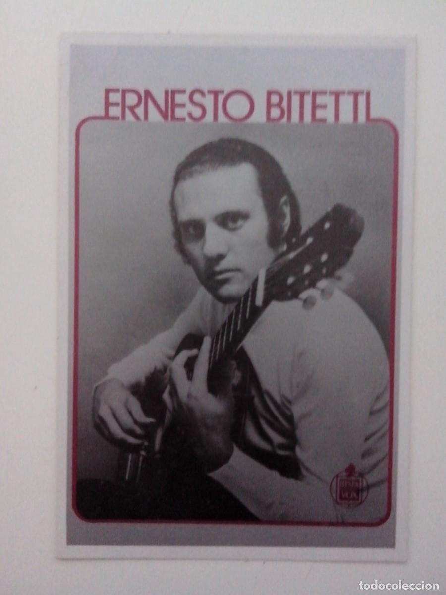 Postales: FOTO POSTAL ERNESTO BITETTI DISCOS HISPAVOX - Foto 1