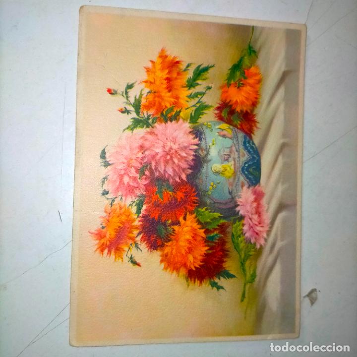 Postkarten: HAGA SU OFERTA .... Antigua postal - PAISAJES FLORES PLANTAS
