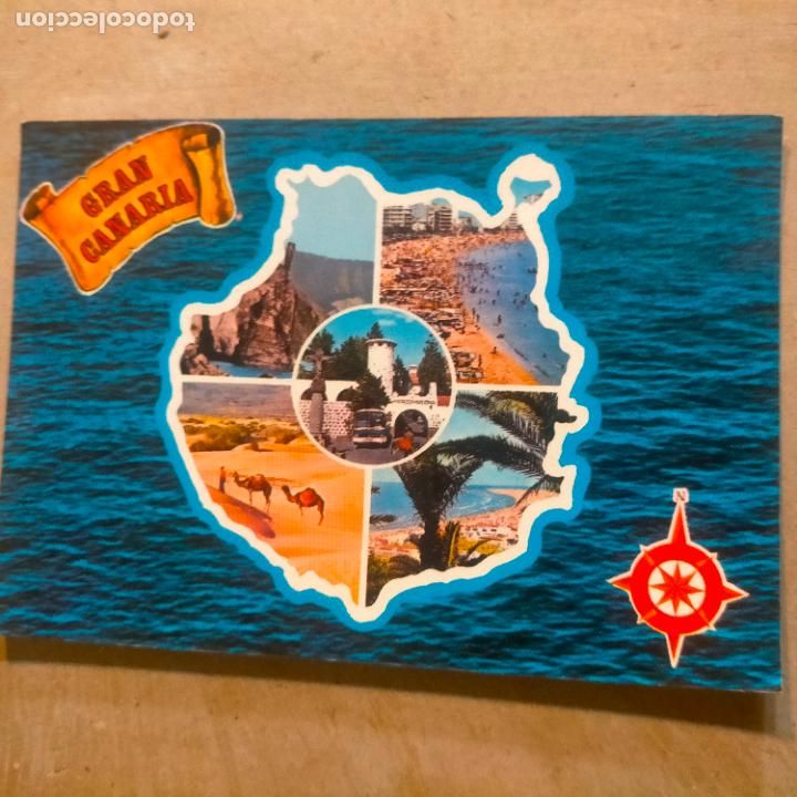 Postkarten: HAGA SU OFERTA .... Antigua postal - Islas Canarias Gran Canaria