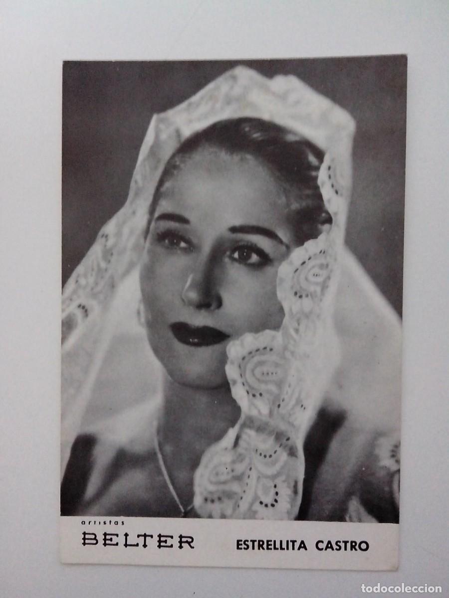 Postais: FOTO POSTAL DISCOS BELTER ESTRELLITA CASTRO