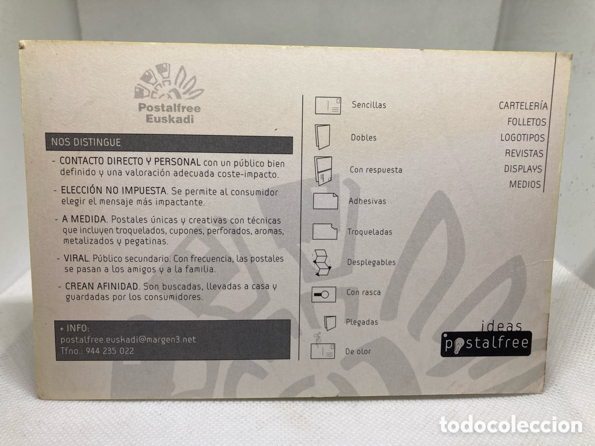 Postales: POSTAL PUBLICIDAD - Foto 2