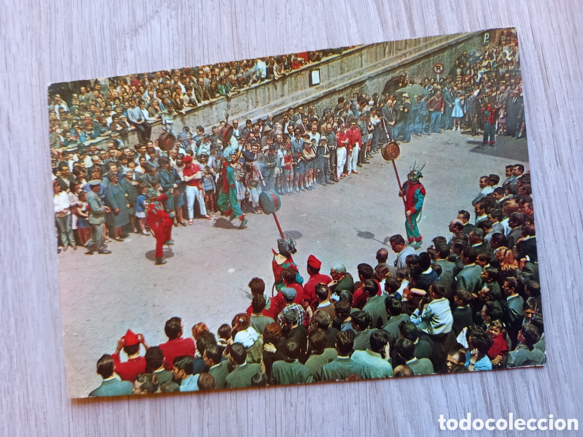 Postales: POSTAL LA PATUM BERGA DIMONIS CORREFOC - Foto 1